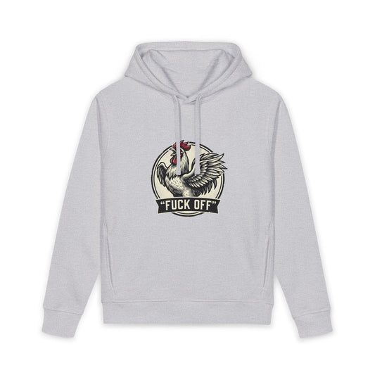 Rooster 'Fuck Off' Graphic Hoodie