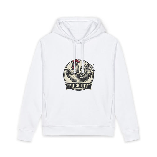 Rooster 'Fuck Off' Graphic Hoodie